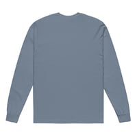 Image 11 of Men HEALING PROCESS Garment-dyed heavyweight long-sleeve shirt