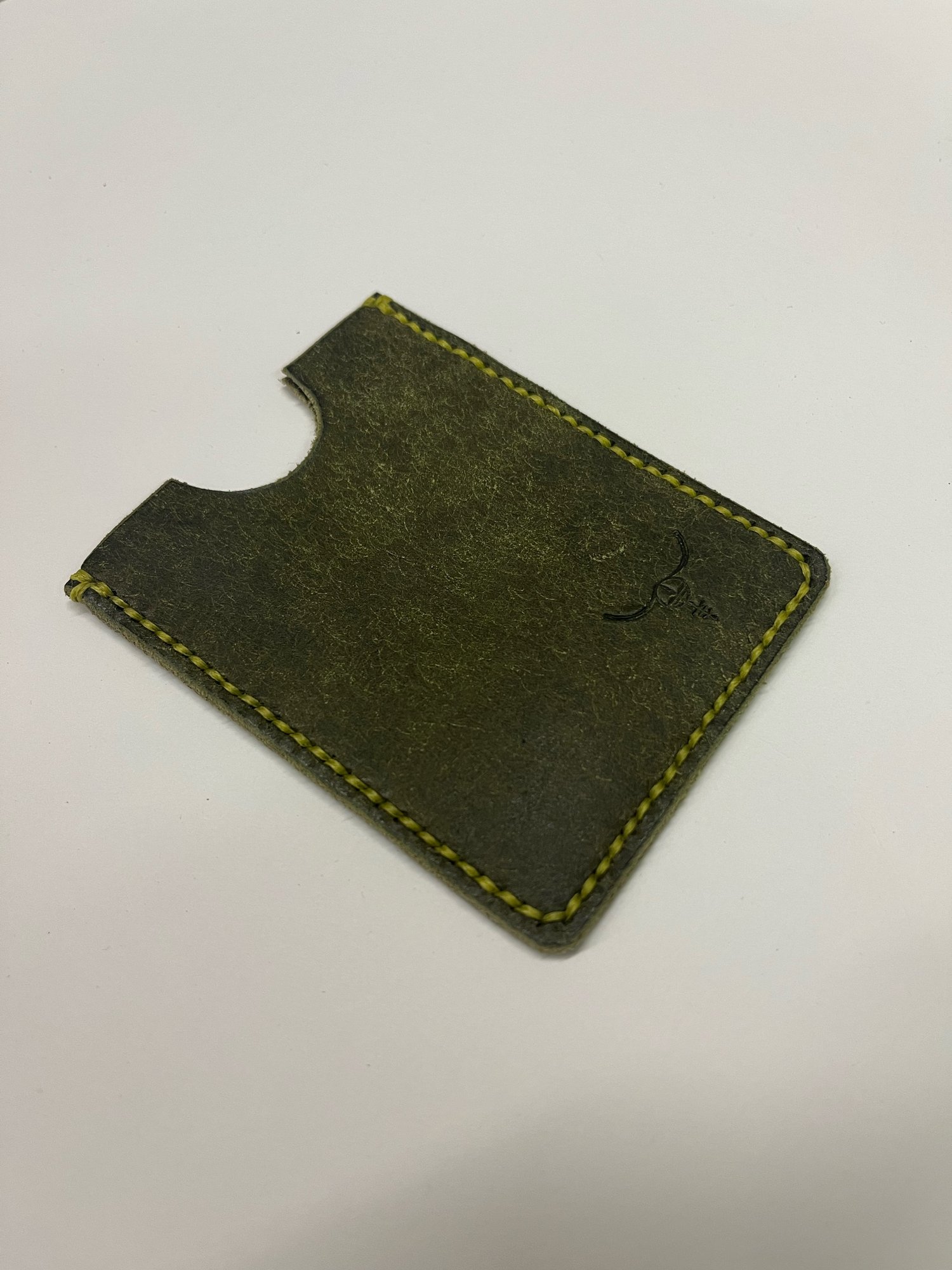 Image of Olive Pueblo Cardholder (Mustard)