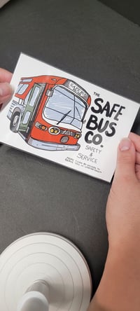 Image 2 of Safe Bus Co (Postcard)