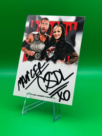 Image 1 of *NEW* BLOODY SDL MANCER DUAL SIGNED TRADING CARD