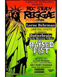 2022 Reggae x Punk Cruise in NYC around Statue of Liberty