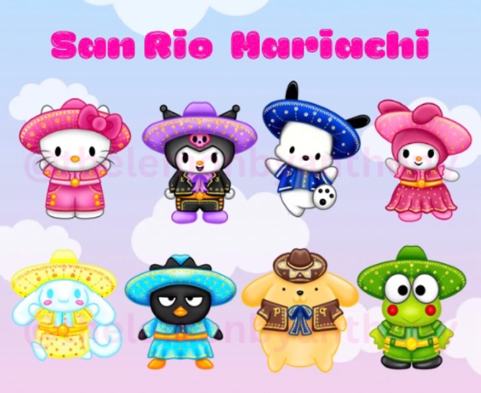 Image of San Rio Mini Sticker Pack