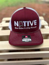 Alabama Native Trucker Hat Maroon 