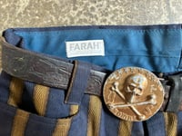 Image 3 of  US BOMBS BUCKLE & LEATHER BELT