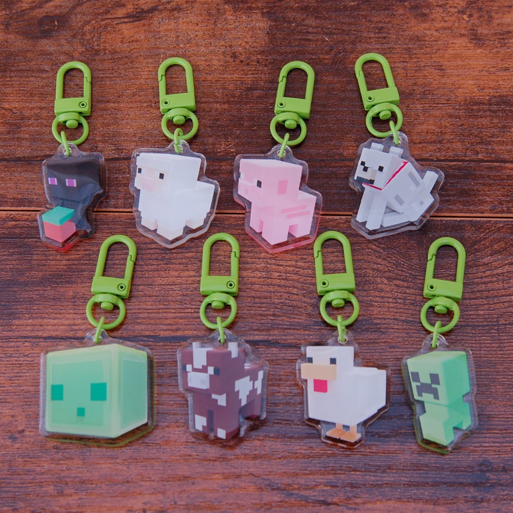 Image of Mine Block Gacha Charms