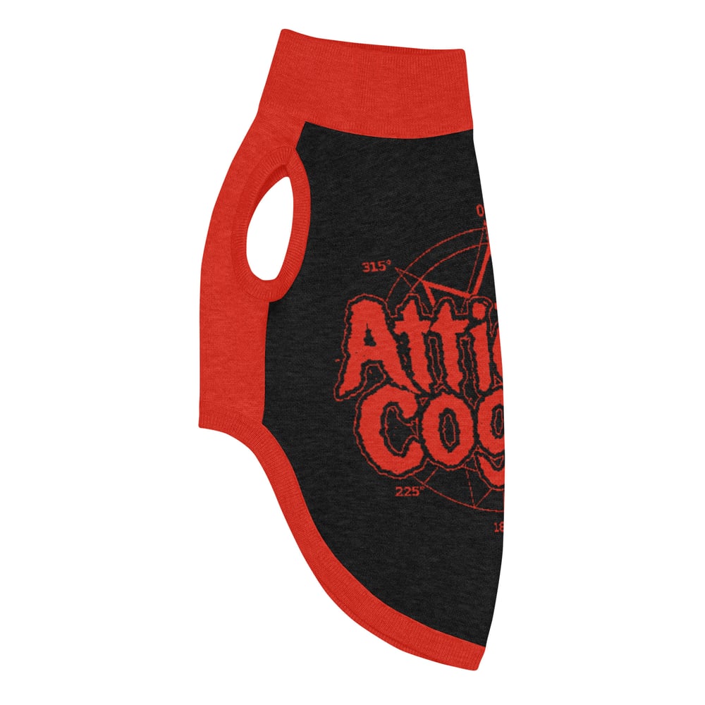 Image of Atticus Cogar "555" Knitted Pet Sweater