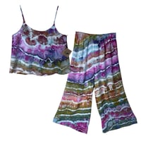 Image 1 of M Woven Summer Set in Geode Ice Dye