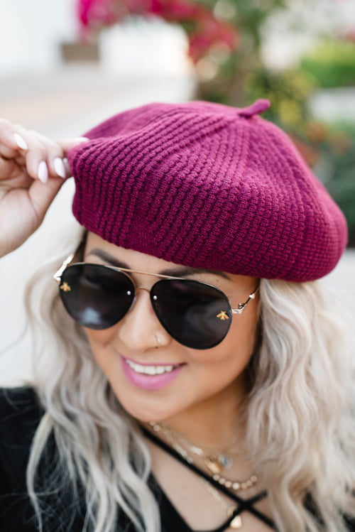 Image of French Beret - pattern 