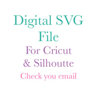 Image 2 of SVG X Cricut / Silhouette Hair Bow Die Aura # 70