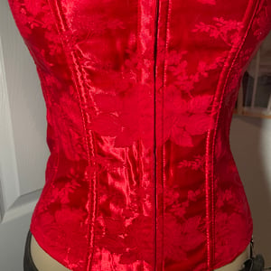 Image of EMPIRE RED CORSET