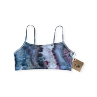 Image 1 of L (38) Bralette in Moody Agate Ice Dye