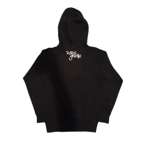 Image of Ghost Hoodie in Black/Zebra