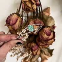 Image 1 of  ˚✶Twisted Turquoise Cuff✶˚