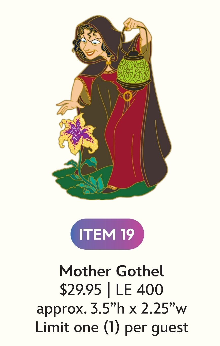 Image of Mother gothel disney villains wdi pin le 400