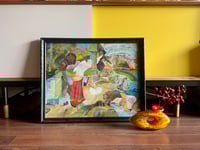 Image 1 of “Reminiscence”, Surrealist Oil on Board