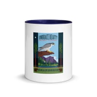 Image 2 of Embrace Beauty, Reject Tyranny California Resistance Mug with Color Inside