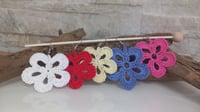 Image 2 of BOUCLES D'OREILLE FLEUR 2