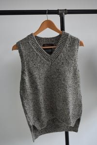 Image 7 of Donegal Fleck Vest - Made in Ireland