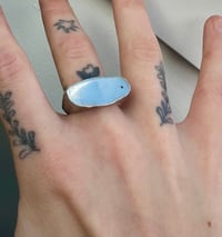 Image 1 of Pewter ring size O