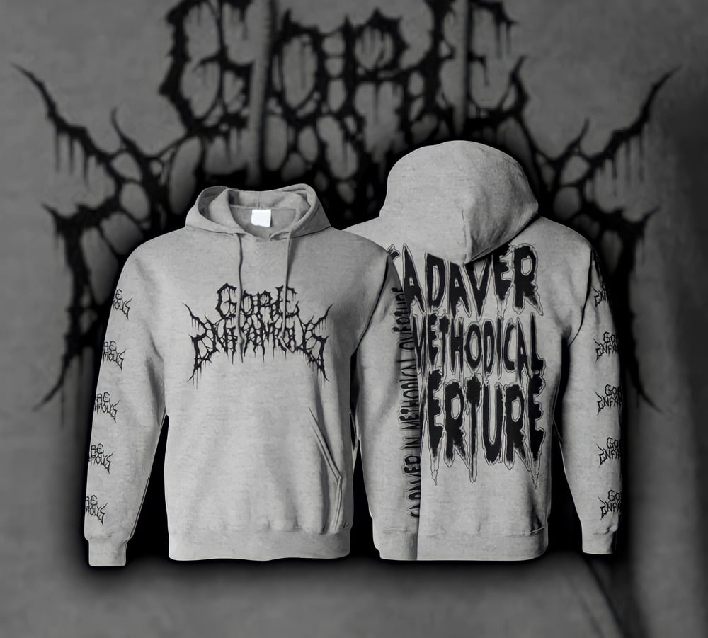 Gore Infamous - Grey Hoodies