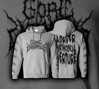 Image 1 of Gore Infamous - Grey Hoodies