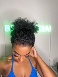 Image 3 of 14 inch 13x6 CURLYBOB! INVISIBLE LACE FRONT WIG