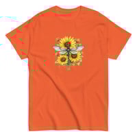 Image 13 of Unisex classic tee, Sunflower Dragonfly Bouquet Tee