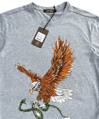 Image 5 of Robeto Cavalli Eagle & Snake Tee - XL