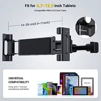 Image 5 of Car Telescopic Tablet/Device Headrest Holder