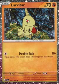 Larvitar - 110/193 (Cosmo Foil) - Miscellaneous Cards & Products - Near Mint