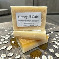 Honey & oats face soap