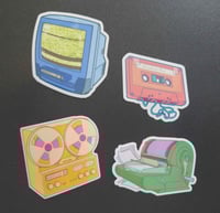 Image 4 of Retro Tech Stickers - $4 each or 12 for $30