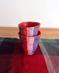 Image 4 of SLEEPY STRIPES 𓎺𓎺 cup set