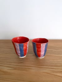 Image 3 of SLEEPY STRIPES 𓎺𓎺 cup set