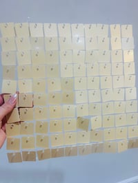 Nude Shimmer Sequin Wall