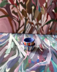 Image 4 of SLEEPY STRIPES 𓎺𓎺 salt n' pepper pinch pots