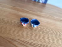 Image 3 of SLEEPY STRIPES 𓎺𓎺 salt n' pepper pinch pots