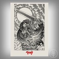 The Berserker armor rises - Risografía 