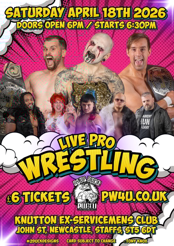 Image of Knutton Tickets (Sat April 18th 2026)