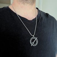 Image 3 of 👑The Armored Kingdom Oathblade of the Eternal Circle Necklace-Legacy Piece-Timeless Look-Cosplay