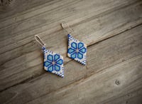 Image 3 of Sterling Silver Delica earrings