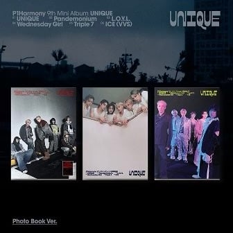 Image of [PRE-ORDER] P1HARMONY 'UNIQUE' (Photobook Ver.) + Weverse Shop POB