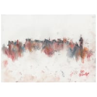 Image 1 of Park Terrace - Charcoal and Soft Pastels on Paper 