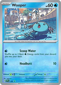 Wooper - 155 - SV: Scarlet & Violet Promo Cards - Near Mint