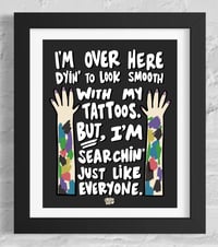 Image 1 of Swiss Army Romance DC fan art print 