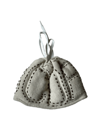 Image 1 of BEANIE ABCRDS BEIGE/BLACK