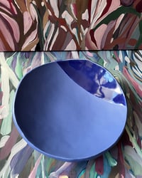 Image 2 of HUNGRY POET 𓎟 dinner plate set (blue)