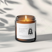 Image 2 of Midnight Siren - 9 oz Wax Candle