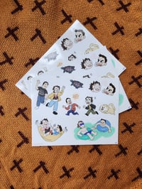 Image 2 of reddie sticker sheet