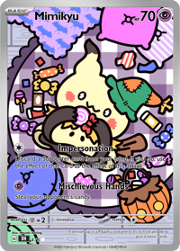 Mimikyu Darling Card